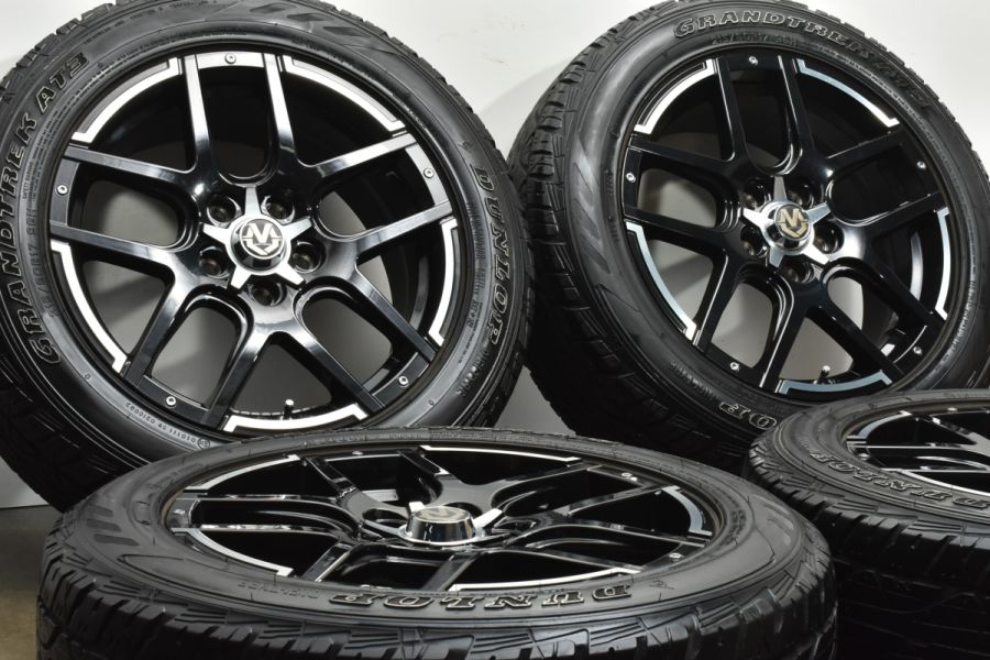 良好品】マッドヴァンス04 17in 7J +45 PCD114.3 ダンロップ グラントレック AT3 215/60R17 C-HR カローラクロス  エクストレイル 中古 タイヤホイールセット | パーツ販売ナンバーワン