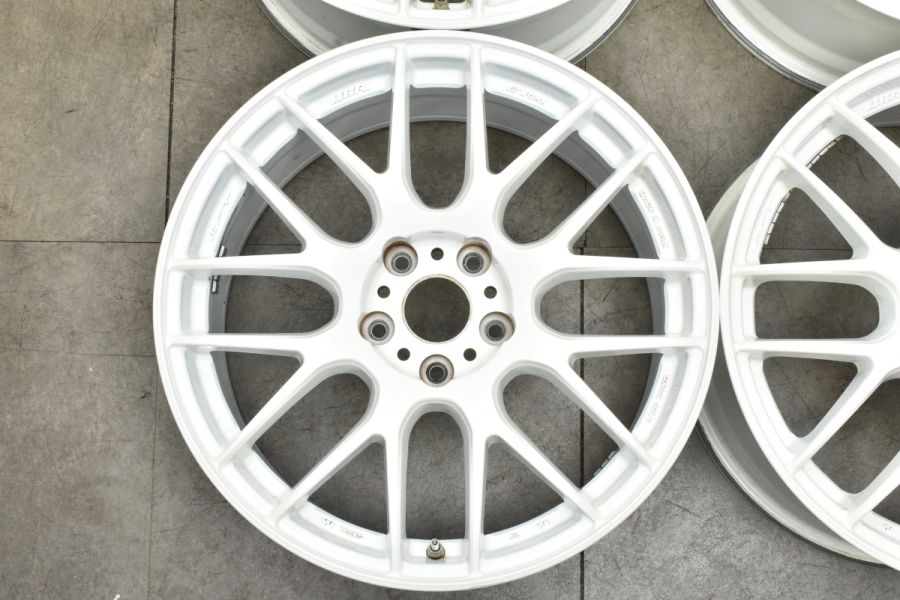程度良好品】WORK EMOTION M8R 18in 8.5J +38 PCD114.3 4本
