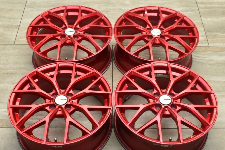 限定カラー】レオニス MX 17in 6.5J +42 PCD100 4本セット アクア