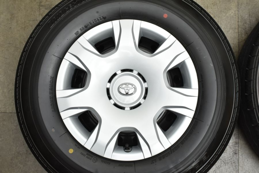 2024年製 新車外し】トヨタ 200 ハイエース 純正 15in 6J +35 PCD139.7 ブリヂストン エコピア RD613  195/80R15 LT 納車外し 中古 タイヤホイールセット | パーツ販売ナンバーワン