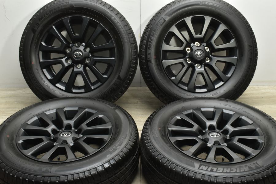 新車外し品】トヨタ 150 プラド マットブラックエディション 純正 18in 