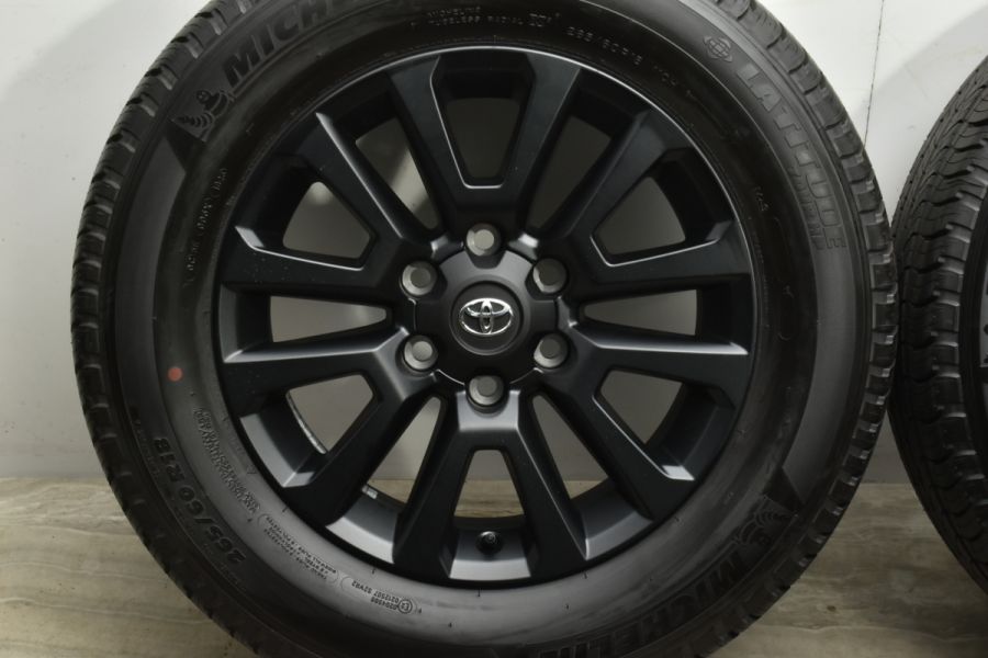 新車外し品】トヨタ 150 プラド マットブラックエディション 純正 18in