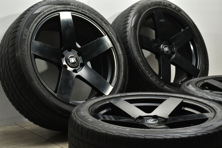 カスタム用に】ブラックライノ エベレスト 22in 9.5J +25 PCD139.7 285/45R22 プラド ハイラックス サーフ  FJクルーザー ハマーH3 中古 タイヤホイールセット | パーツ販売ナンバーワン