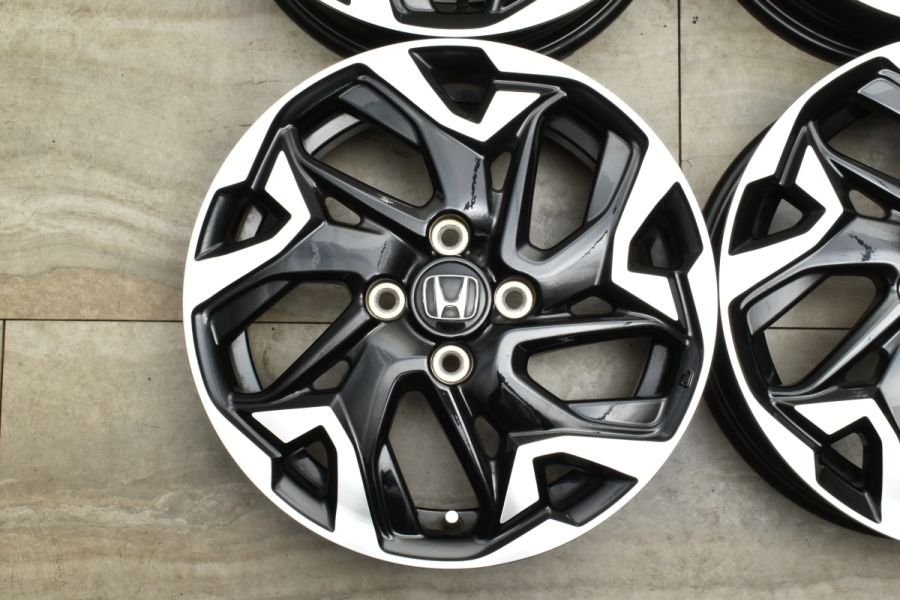 美品】ホンダ N-BOX カスタム 純正 15in 4.5J +45 PCD100 4本