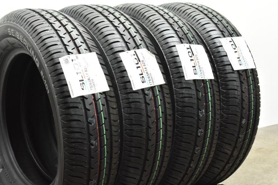 未使用ラベル付き】セイバーリング SL101 175/65R14 4本セット ヴィッツ パッソ ノート キューブ フィット デミオ MAZDA2  ブーン 中古 タイヤのみ | パーツ販売ナンバーワン