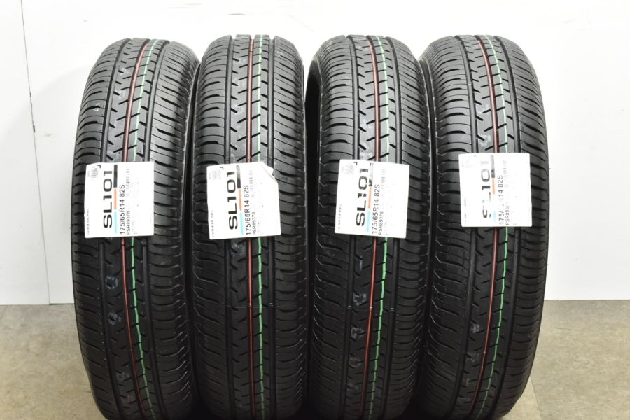 未使用ラベル付き】セイバーリング SL101 175/65R14 4本セット ヴィッツ パッソ ノート キューブ フィット デミオ MAZDA2  ブーン 中古 タイヤのみ | パーツ販売ナンバーワン