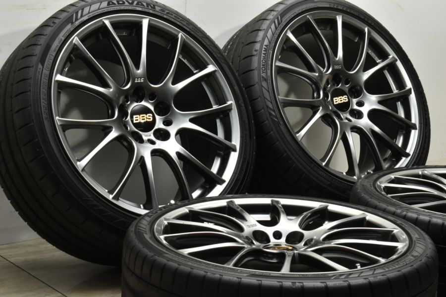 鍛造 美品バリ溝】BBS RE-V RE068 RE069 19in 8J +45 9J +53 PCD112 ヨコハマ アドバンスポーツ V107  235/35R19 255/35R19 W205 Cクラス 中古 タイヤホイールセット | パーツ販売ナンバーワン