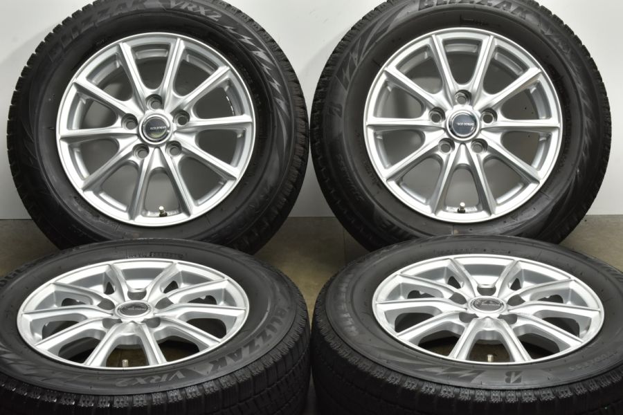 エコフォルム 15in 6J +50 PCD114.3 ブリヂストン ブリザック VRX2 195/65R15 ノア ヴォクシー エスクァイア 交換用