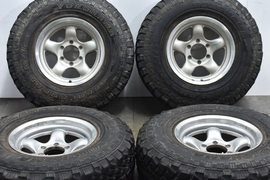 希少サイズ】4×4エンジニアリング ブラッドレー VX 16in 8J ±0 PCD139.7 ヨコハマ 255/85R16 ランクル70 78  プラド サファリ 中古 タイヤホイールセット | パーツ販売ナンバーワン