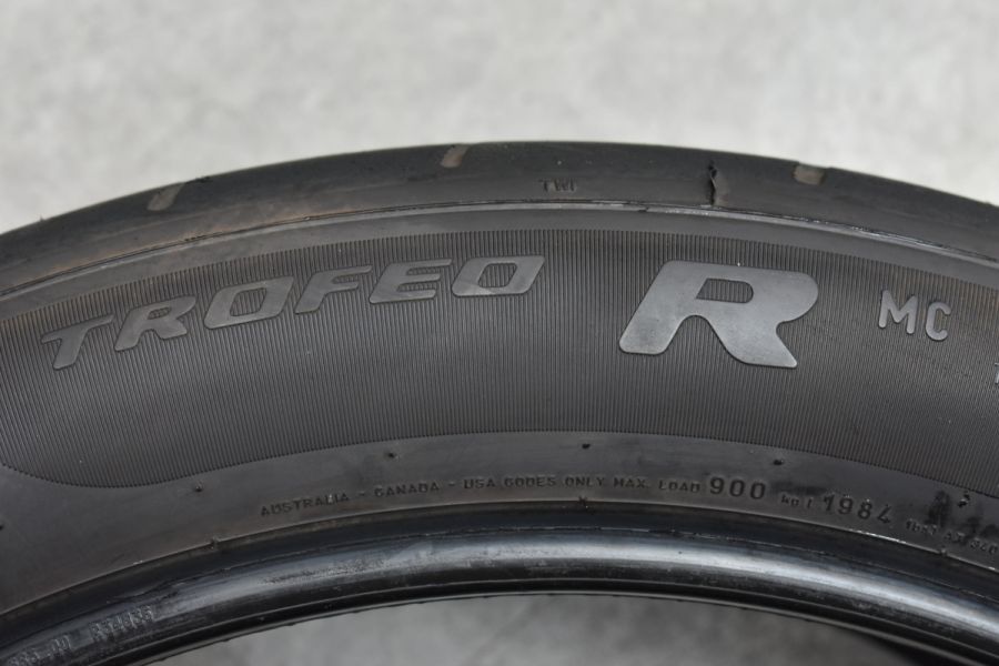 【程度良好品】ピレリ P ZERO TROFEO R 285/35ZR20 285/35R20 2本セット ピーゼロ トロフェオ ギブリ  クアトロポルテ ポルトフィーノ M8