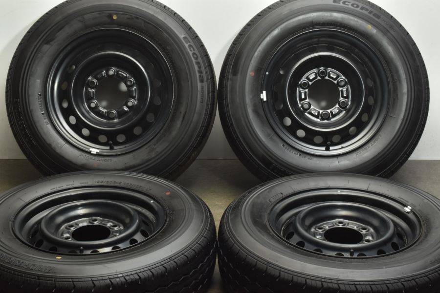 2023年製 新車外し バリ溝 美品】トヨタ 200 ハイエース 純正 15in 6J  