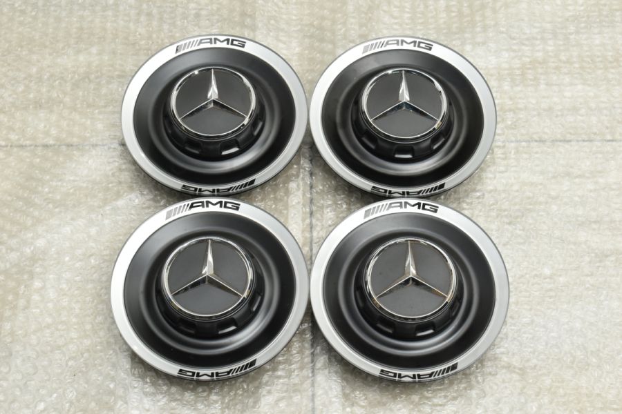 正規品】メルセデスAMG GLE GLS 純正 センターキャップ 4個セット 品番：A0004004500 ハブカバー 交換用 ベンツ 中古 パーツ  | パーツ販売ナンバーワン