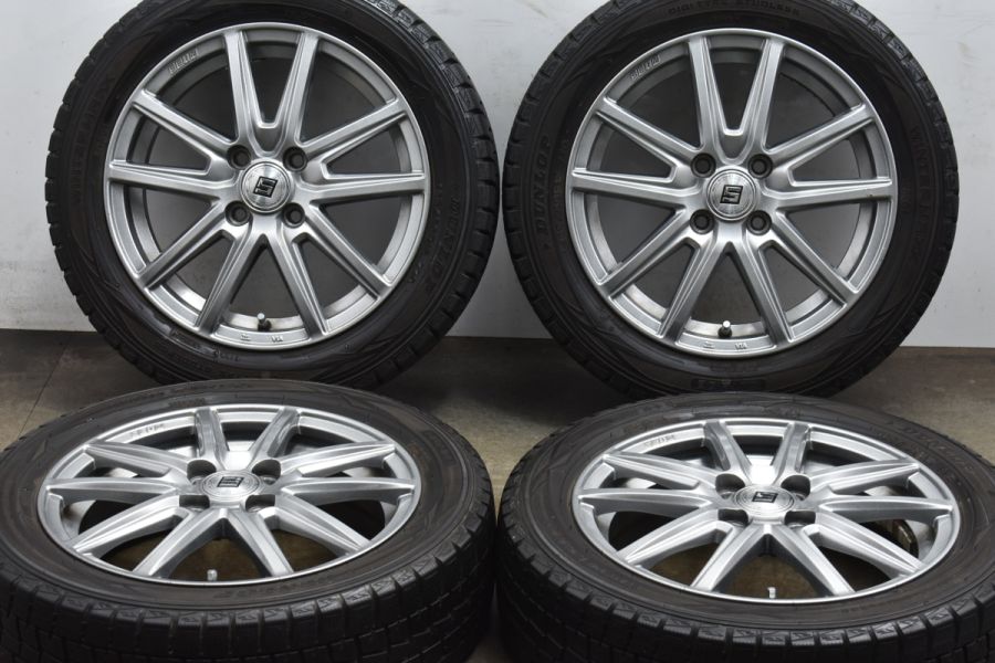 程度良好】SEIN 15in 4.5J+45 PCD100 ダンロップ WM01 165/60R15 デリカミニ ソリオ ハスラー  フレアクロスオーバー キャストアクティバ 中古 スタッドレスタイヤホイールセット | パーツ販売ナンバーワン