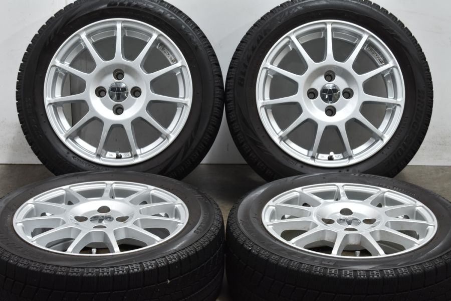 希少】FIAT 500 純正サイズ テクマグ TECMAG 15in 6J +38 PCD98 ブリヂストン ブリザック VRX 185/55R15  フィアット アバルト ABARTHI 中古 スタッドレスタイヤホイールセット | パーツ販売ナンバーワン