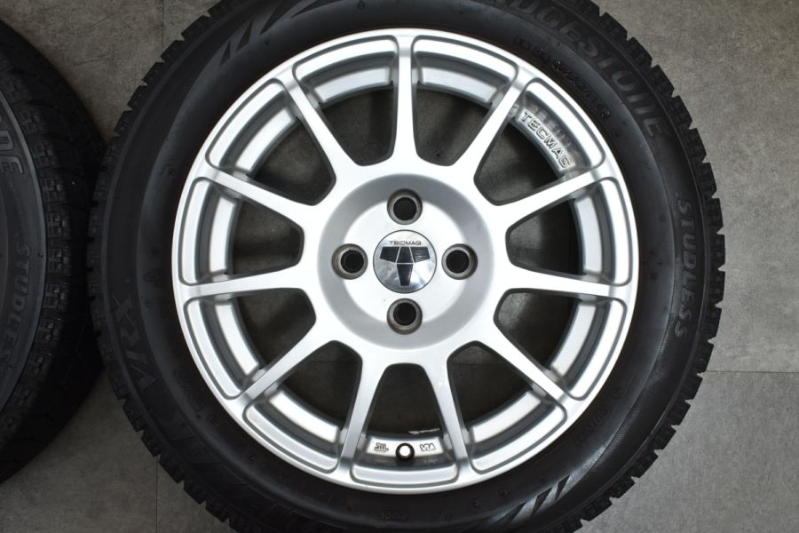 FIAT500 純正15インチアルミホイール　タイヤ4本セット185 55 15 FIAT500 純正15インチアルミホイールタイヤ4本セット185 55 15