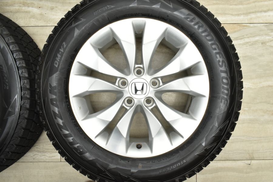 程度良好品】ホンダ CR-V 純正 17in 6.5J +50 PCD114.3 ブリヂストン 