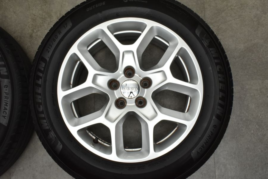 2022年製 バリ溝】JEEP ジープ レネゲード 純正 17in 7J +40 PCD110