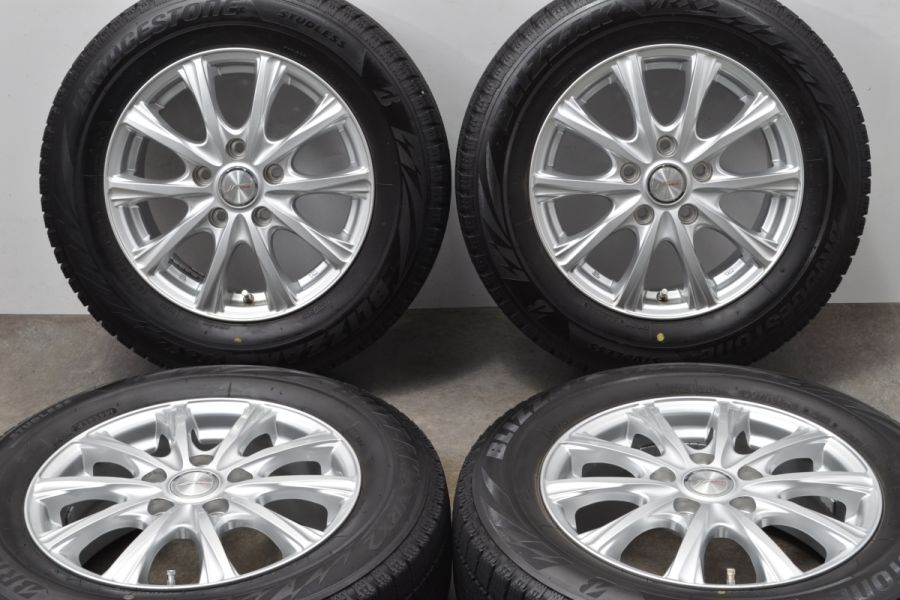 2022年製 バリ溝】JOKER 15in 6J +53 PCD114.3 ブリヂストン  