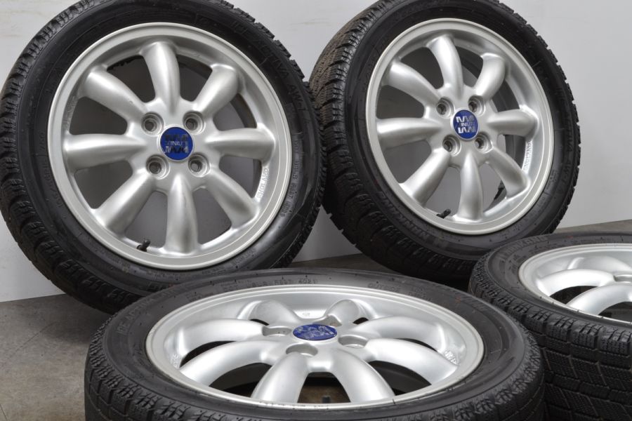楽天 バリ溝】MINILITE ミニライト 15in 4.5J +45 PCD100 ナンカン タイヤ・ホイール