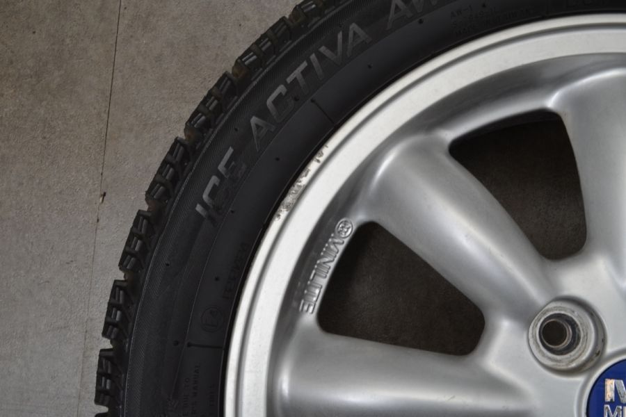 バリ溝】MINILITE ミニライト 15in 4.5J +45 PCD100 ナンカン