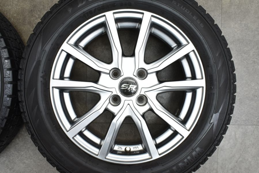 バリ溝15×5.5+42 PCD100 175/65R15タイヤホイール 4本 バリ溝15×5.5+42 PCD100 175/65R15タイヤホイール 4本