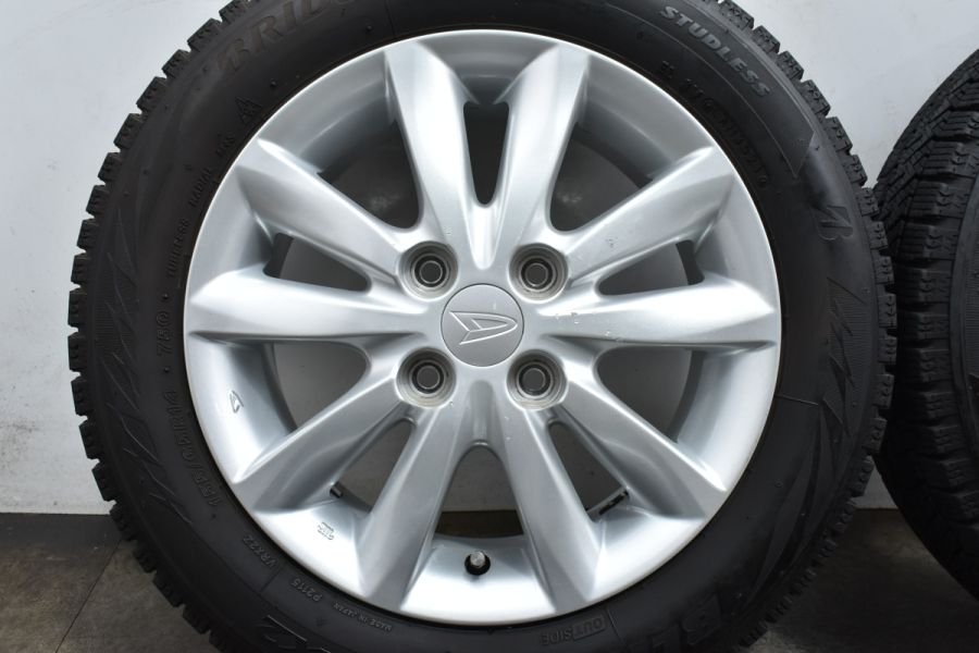 バリ溝】ダイハツ タントカスタム 純正 14in 4.5J +45 PCD100 