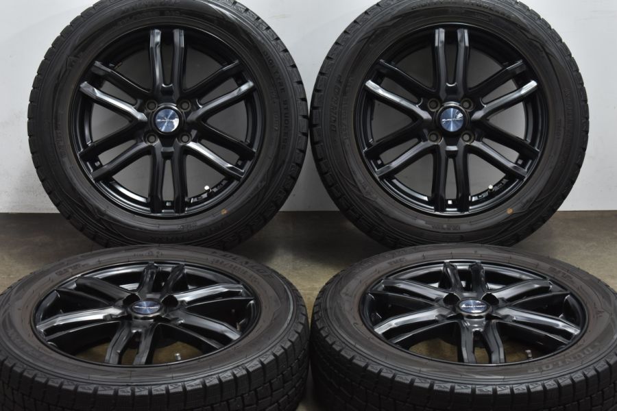 良好品】ユーロテック 15in 5J+32 5.5J+42 PCD100 ダンロップ 