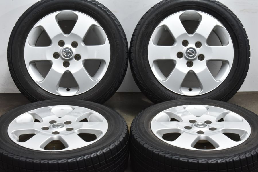 【ホイールのみ販売可能】ニッサン C25 セレナ 純正 16in 6J +45 PCD114.3 ヨコハマ 195/60R16 ノーマル戻し C26  流用