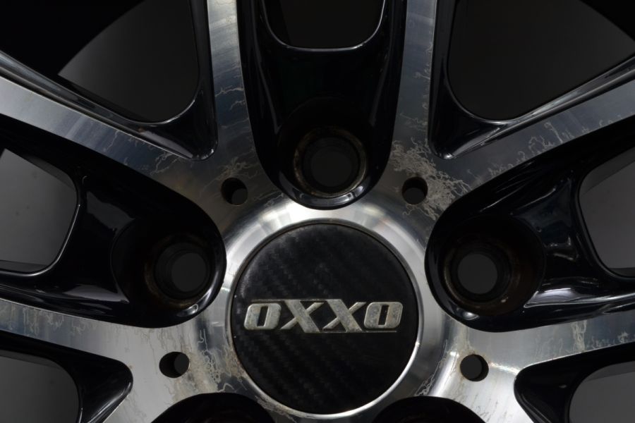 程度良好】OXXO 18in 8J +50 PCD112 ピレリ アイスアシンメトリ