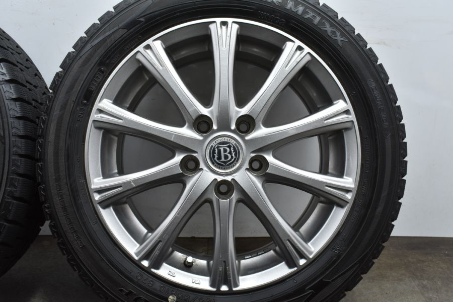 ランサーコルト195/45r16バリ山バリ溝ダンロップ2020年アルミホイール 