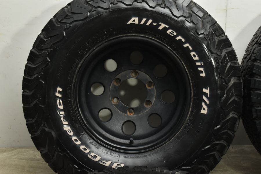 希少品】レンコンホイール 15in 8J -28 PCD139.7 BFグッドリッチ