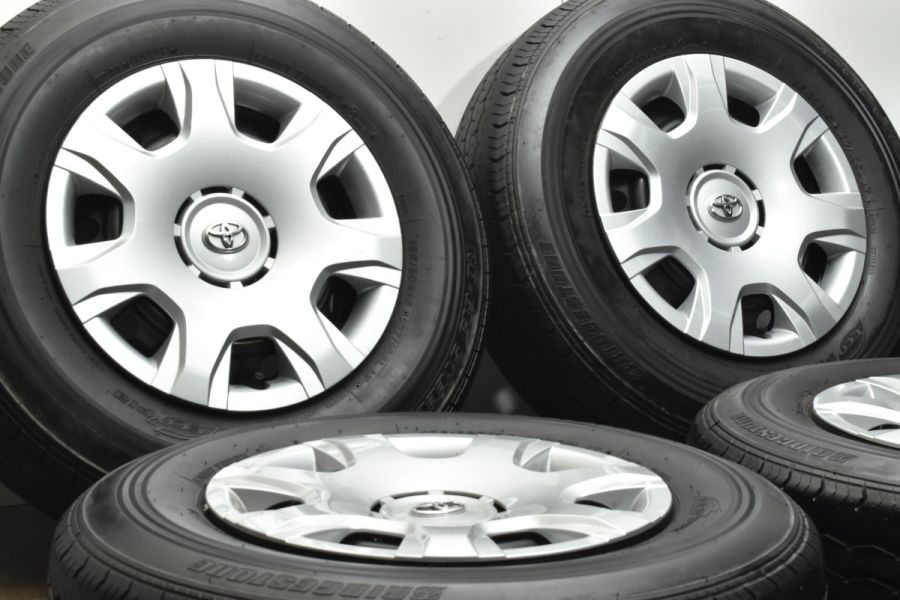 トヨタ 200 ハイエース 純正 15in 6J +35 PCD139.7 ブリヂストン RD613  