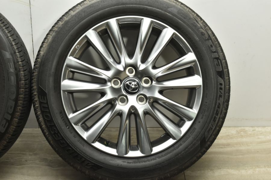 程度良好品】トヨタ 60 ハリアー スタイルモーヴ 純正 18in 7.5J