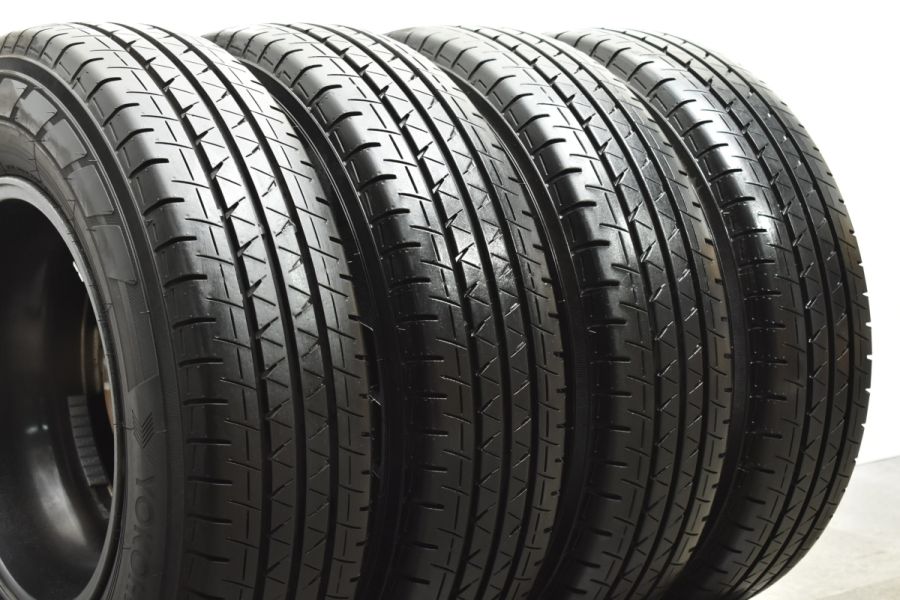 バリ溝 美品】トヨタ 200 ハイエース 純正OP 15in 6J +35 PCD139