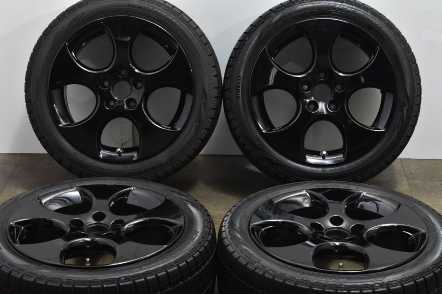 正規品】フォルクスワーゲン ゴルフ5 GTI 純正 17in 7.5J +51 PCD112 BBS製 ピレリ 225/45R17 グロス系ブラック  ジェッタ GOLF 5 6 7 8 中古 スタッドレスタイヤホイールセット | パーツ販売ナンバーワン