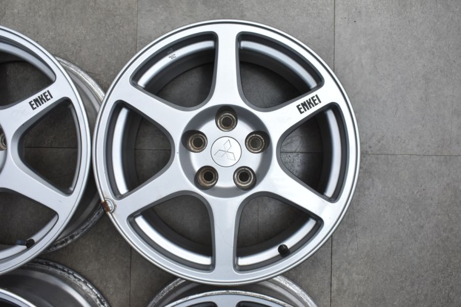 ランエボ8 純正ホイール 4本セット 17×8J+38 エンケイ 三菱 CT9A