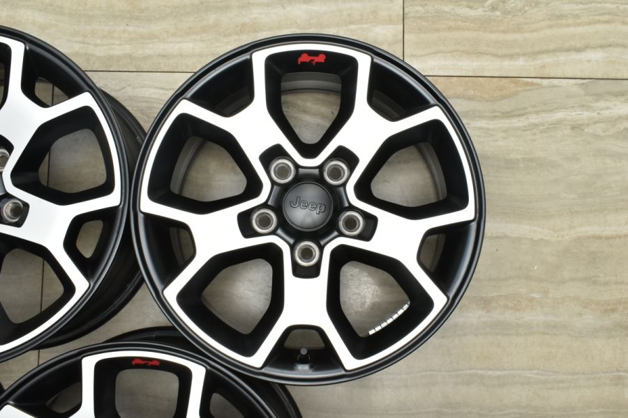 ルビコン 純正 美品】ジープ JL ラングラー 17in 7.5J +44.45 PCD127 5