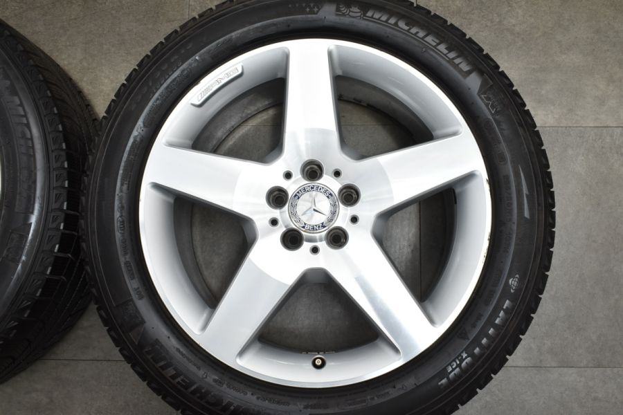 正規品】ベンツ W166 ML350 AMG 純正 19in 8.5J +59 PCD112 ミシュラン 255/50R19 W251 Rクラス 流用  品番：A1664011902 中古 スタッドレスタイヤホイールセット | パーツ販売ナンバーワン