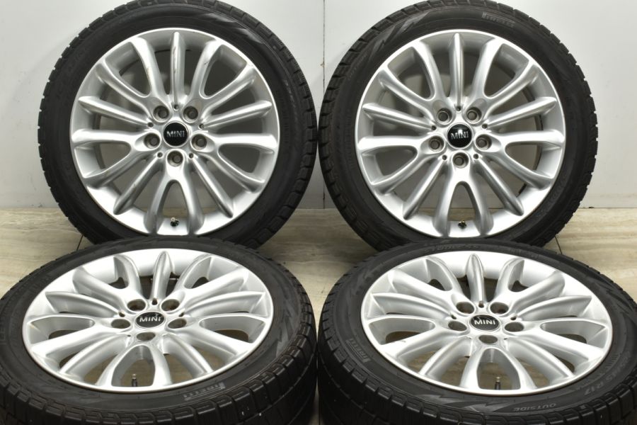 希少】MINI F54 ミニクラブマン 純正 オプション 17in 7.5J +54 PCD112 ピレリ 225/45R17 F55 F56 F57  品番 6856047 ネットスポーク519 中古 スタッドレスタイヤホイールセット | パーツ販売ナンバーワン