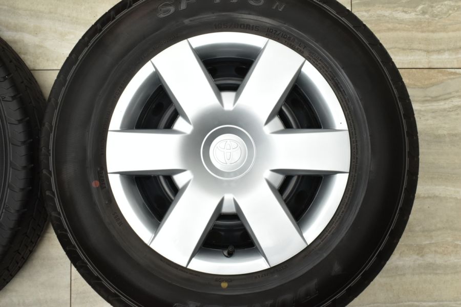 2024年製 新車外し】トヨタ 200 ハイエース 純正 6J +35 PCD139.7 