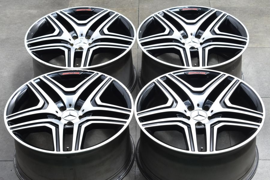 い*つ様 メルセデス・ベンツ Gクラス 純正タイヤ4本セット 出品！美品 正規品】メルセデスAMG W164 ML63 純正 21in 10J +46 PCD112 4本