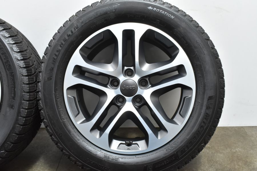 使用僅か 美品 バリ溝】ジープ BU レネゲード 純正 17in 7J +40 使用僅か 美品 バリ溝】ジープ BU レネゲード 純正 17in 7J +40