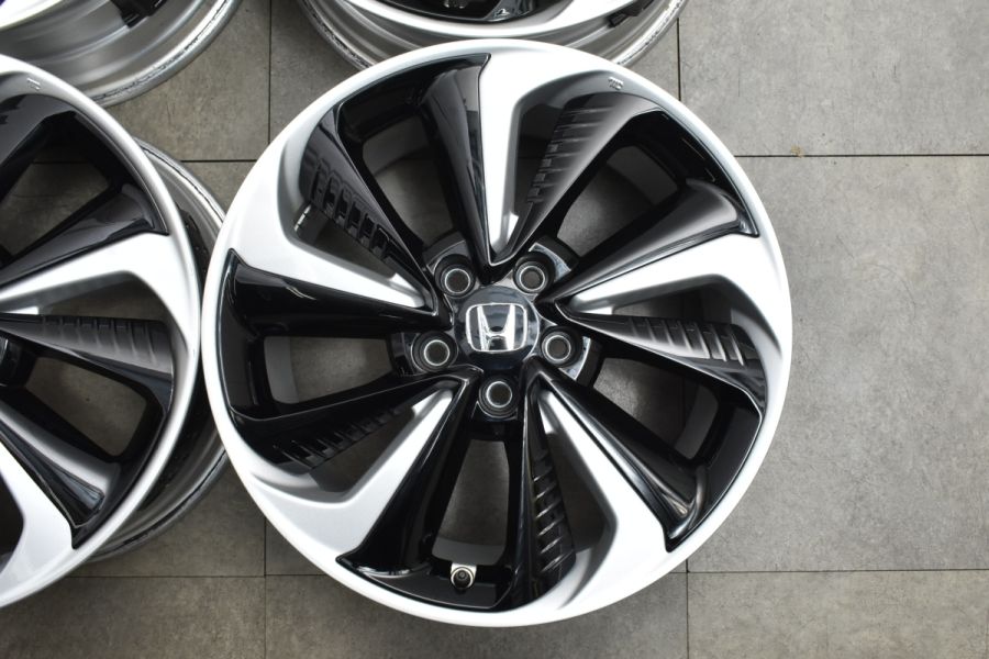 中古アルミ18x7.5 エルグランド、ヴェゼル、オデッセイ 新車外し 美品】ホンダ RV ヴェゼル 純正 18in 7.5J +55 PCD114