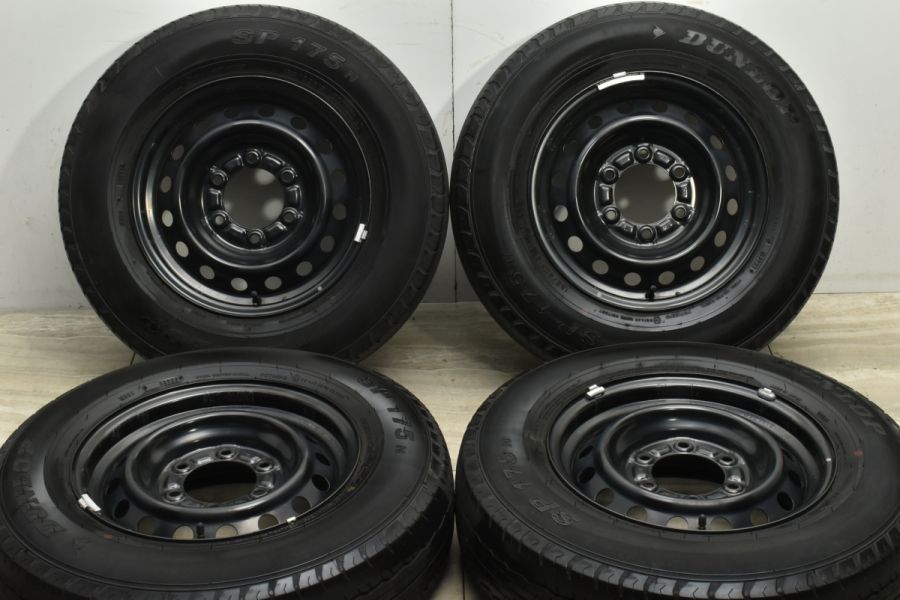 トヨタ 200 ハイエース 純正 15in 6J +35 PCD139.7 ダンロップ SP175N 195/80R15 LT レジアスエース 流用  交換用 中古 タイヤホイールセット | パーツ販売ナンバーワン