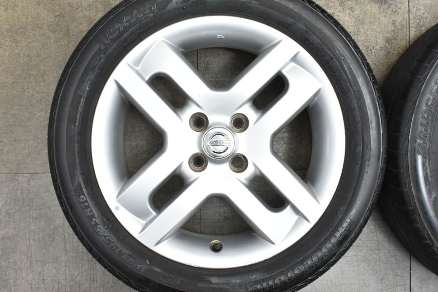 ニッサン Z12 キューブ 純正 16in 6J +42 PCD100 ブリヂストン