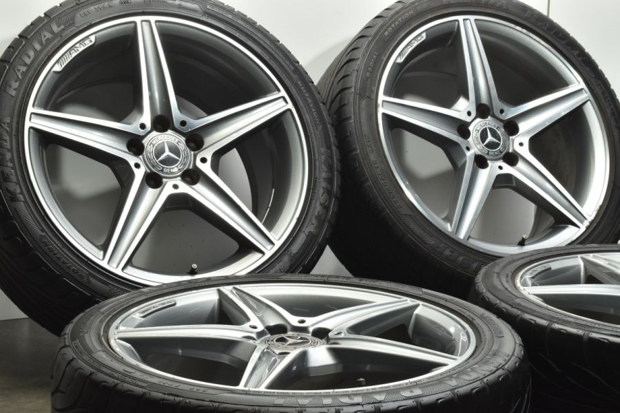 贅沢品 Cクラス W205 正規品】メルセデスベンツ AMGライン 18in 純正 タイヤ・ホイール