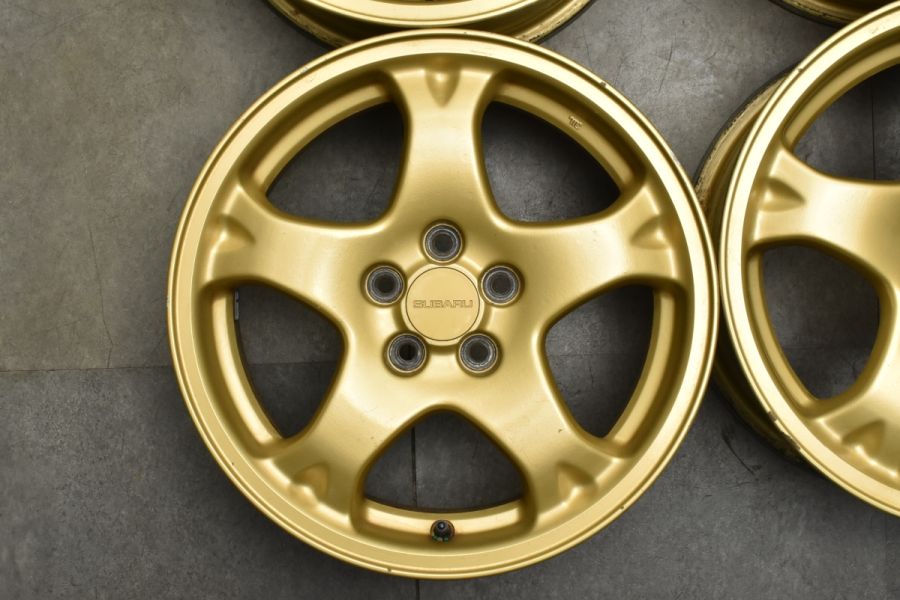 交換用に】スバル GC8 インプレッサ WRX STI 純正 16in 7J +53