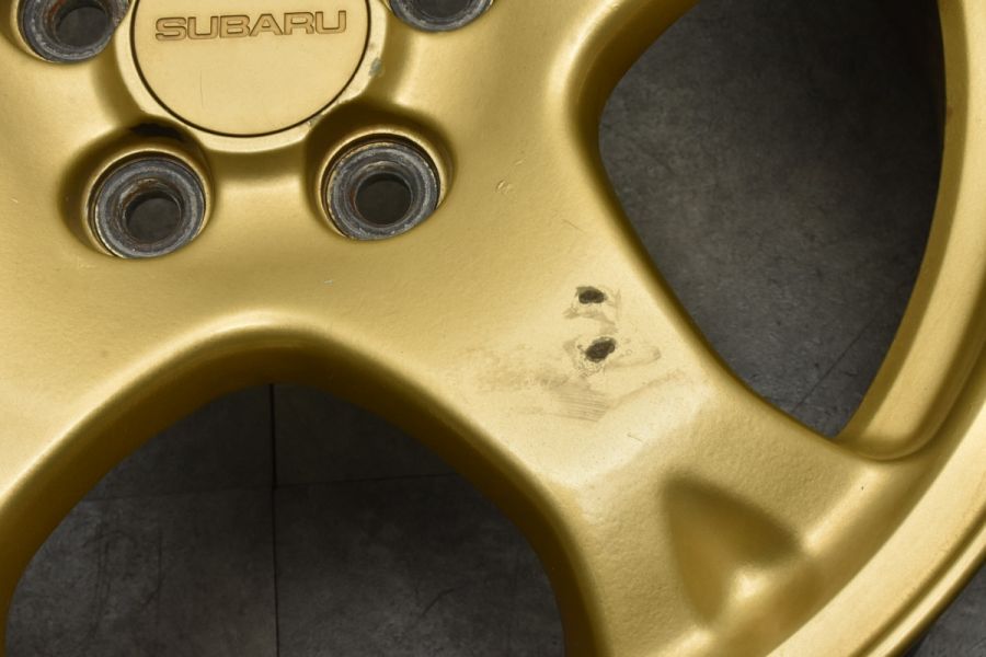 交換用に】スバル GC8 インプレッサ WRX STI 純正 16in 7J +53 PCD100