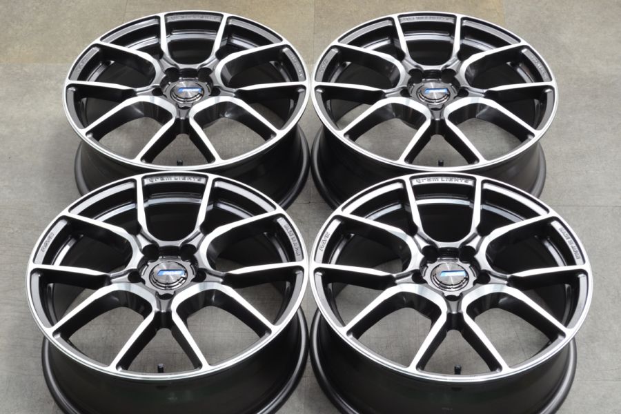 美品】 RAYS グラムライツ アズール 57ANA 18in 7J +45 PCD114.3 4本 