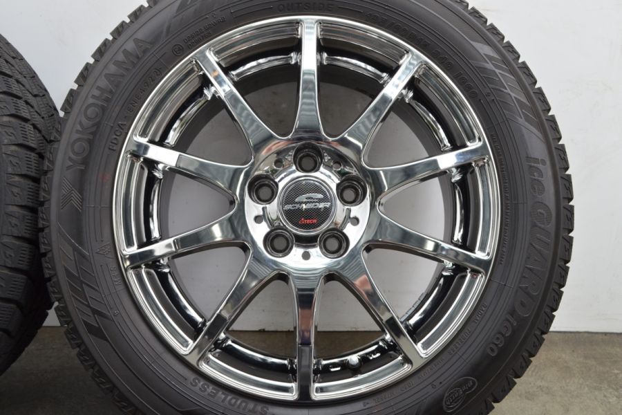 バリ溝 170系 シエンタサイズ】シュナイダー 15in 6J +43 PCD100